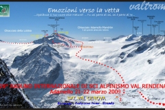 Vista da Cima Presena i ghiacciai Lobbia e Mandrone